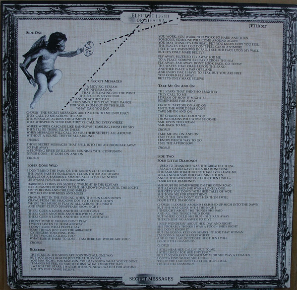 Electric Light Orchestra  Secret Messages : LP Book01  uk